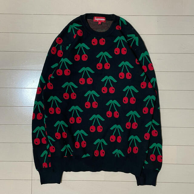 Supreme 2014AW Cherries Sweater