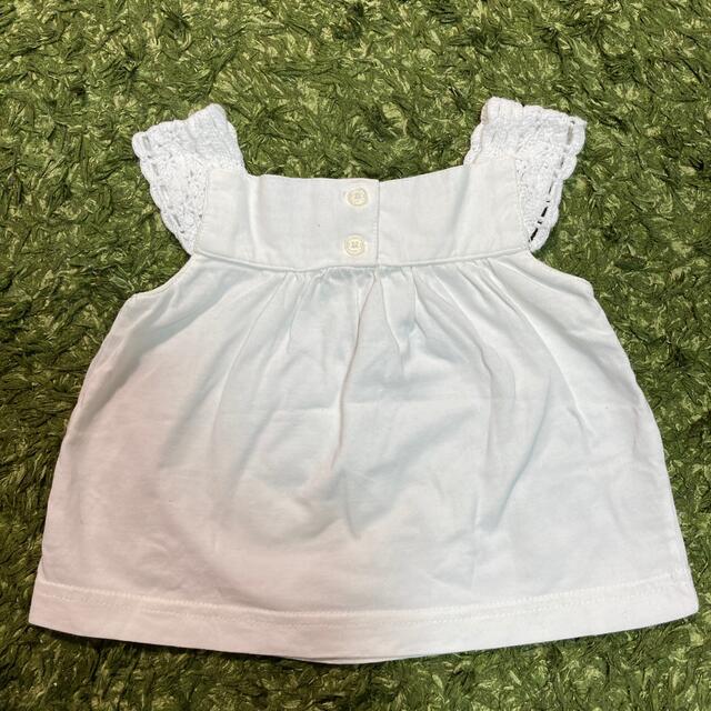 babyGAP(ベビーギャップ)のbaby GAP 70㌢3枚 キッズ/ベビー/マタニティのベビー服(~85cm)(ロンパース)の商品写真