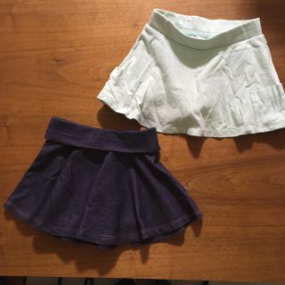 オールドネイビー(Old Navy)のOLD NAVY オールドネイビー ☆18-24サイズ ボトムス2点セット(スカート)