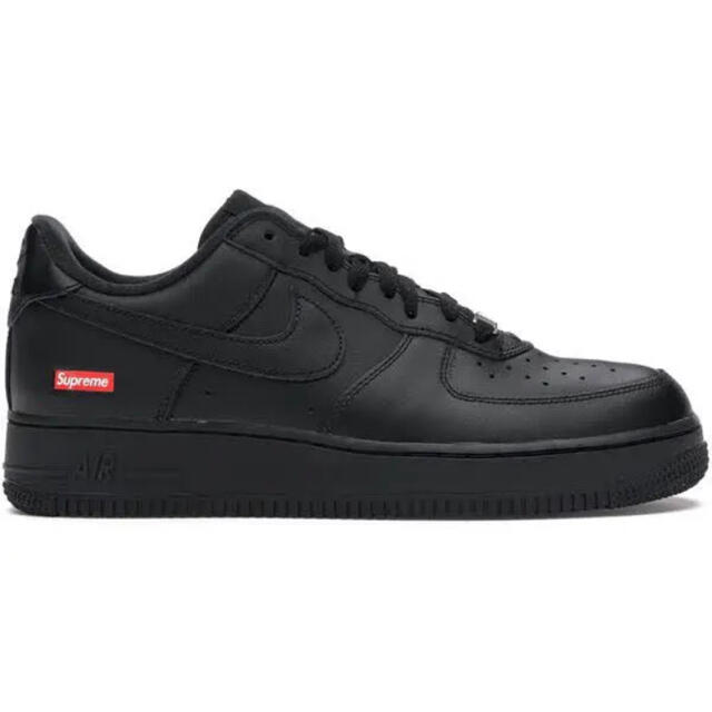 Supreme Nike Air Force 1 Low Black 26㎝