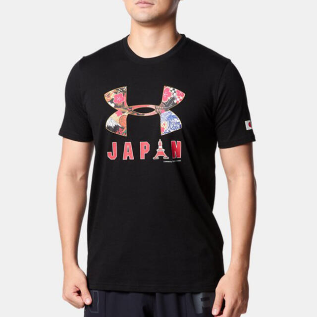 UNDER ARMOUR(アンダーアーマー)のUA JAPANビッグロゴTシャツ 20(バスケットボール/MEN) メンズのトップス(Tシャツ/カットソー(半袖/袖なし))の商品写真