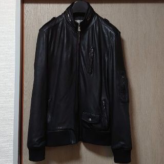 リアル キャサリンハムネット 羊革ダブルライダース (M) レザー