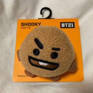 ボウダンショウネンダン(防弾少年団(BTS))のBTS BT21 SHOOKEY SUGA ユンギ 正規品 マスコット ヘアゴム(アイドルグッズ)