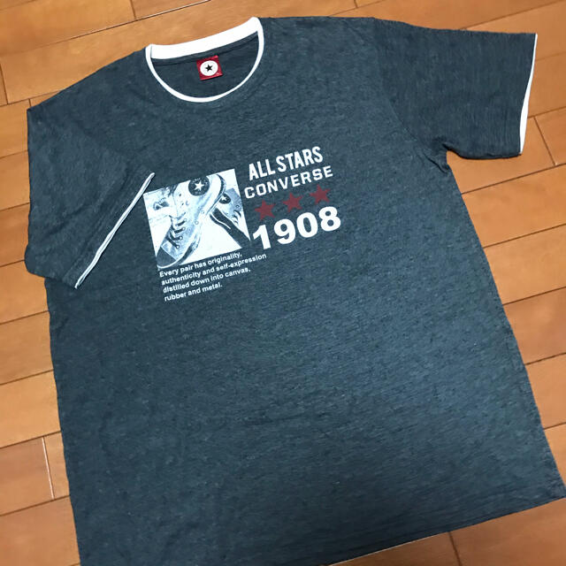 CONVERSE(コンバース)のコンバース★converse★  重ね着風Tシャツ　LL メンズのトップス(Tシャツ/カットソー(半袖/袖なし))の商品写真