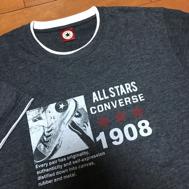 CONVERSE(コンバース)のコンバース★converse★  重ね着風Tシャツ　LL メンズのトップス(Tシャツ/カットソー(半袖/袖なし))の商品写真