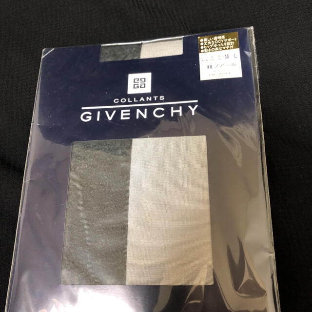 GIVENCHY(ジバンシィ)のGIVENCHY ジバンシイ パンスト ノアール　M～L レディースのレッグウェア(タイツ/ストッキング)の商品写真