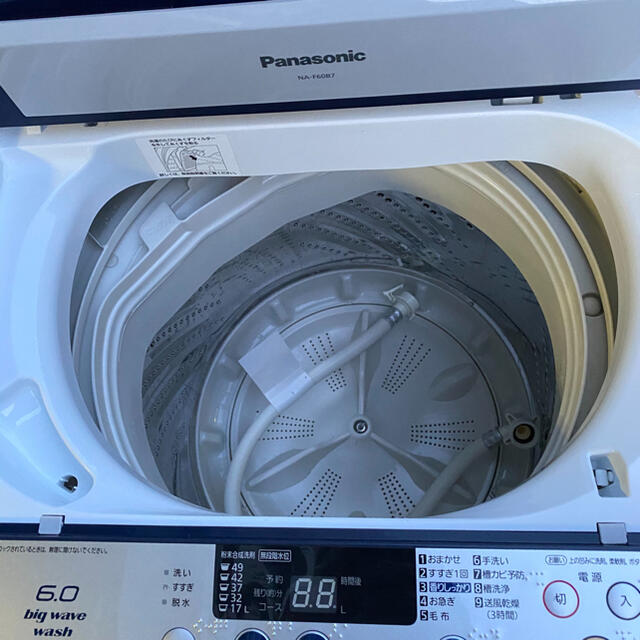 送料無料☆◇☆Panasonic 6㎏ 洗濯機 NA-F60B7 - 洗濯機