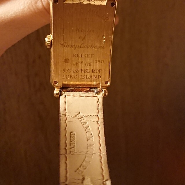FRANCK MULLER(フランクミュラー)のフランク・ミュラー ロングアイランド ピンクシェル レディースのファッション小物(腕時計)の商品写真
