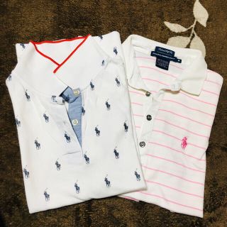 ポロラルフローレン(POLO RALPH LAUREN)の再値下げ】２枚セット　ポロラルフローレン　ゴルフ(ポロシャツ)