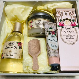 サボン(SABON)のSABON ホワイトローズ sabon 限定(ボディローション/ミルク)