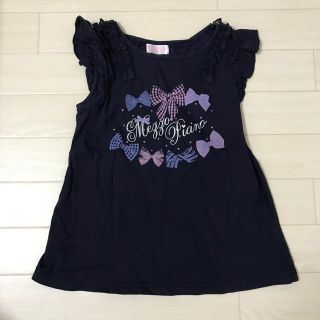 メゾピアノ(mezzo piano)のメゾピアノ タンクトップ(Tシャツ/カットソー)