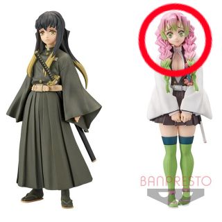 鬼滅の刃フィギュアまとめ売り　美少女　甘露寺蜜璃　絆の装　バンプレスト　タオル