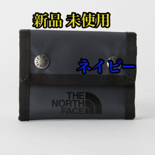 ノースフェイス　財布　ネイビー　ドット ワレット 3つ折り財布(折り財布)