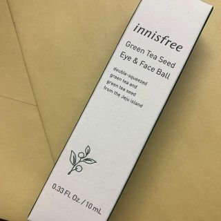 イニスフリー(Innisfree)のInnisfree イニスフリー グリーンティーシード アイ＆フェイスボール(アイケア/アイクリーム)