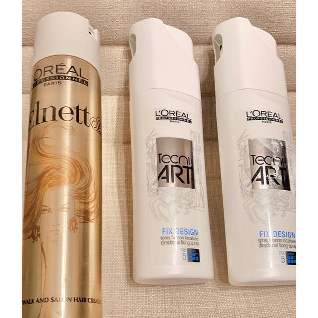 LOREAL PROFESSIONAL(ロレアルプロフェッショナル)の【新品　未開封】ロレアル テクニアートロレアル エルネットサテン コスメ/美容のヘアケア/スタイリング(ヘアスプレー)の商品写真