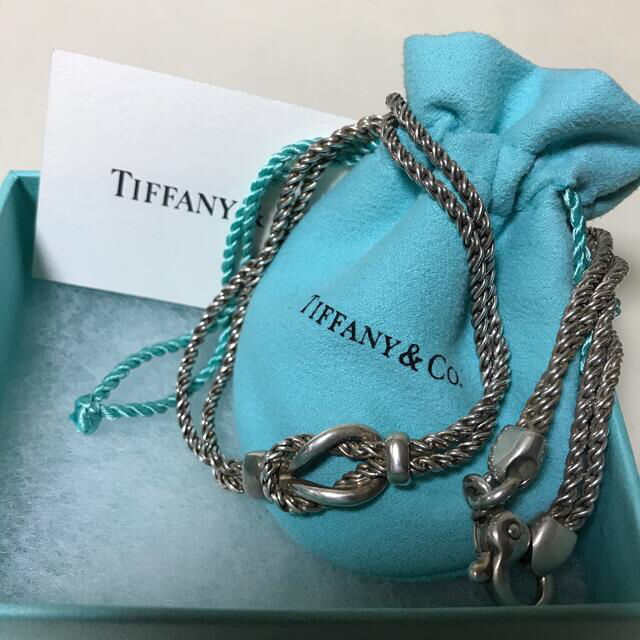 Tiffanyダブルロープネックレス