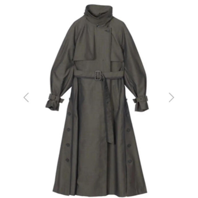 MINIMAL FLARE LONG TRENCH COAT ameri 【ラッピング不可】 25000円