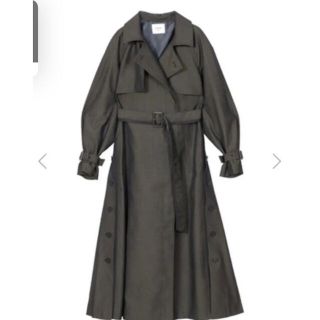 アメリヴィンテージ(Ameri VINTAGE)のMINIMAL FLARE LONG TRENCH COAT ameri(ロングコート)