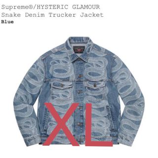 シュプリーム(Supreme)のSUPREME HYSTERIC GLAMOUR DENIM JACKET(Gジャン/デニムジャケット)