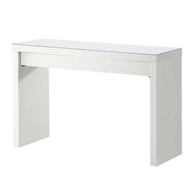 IKEA MALMマルム ドレッシングテーブル, ホワイト, 120x41 cm