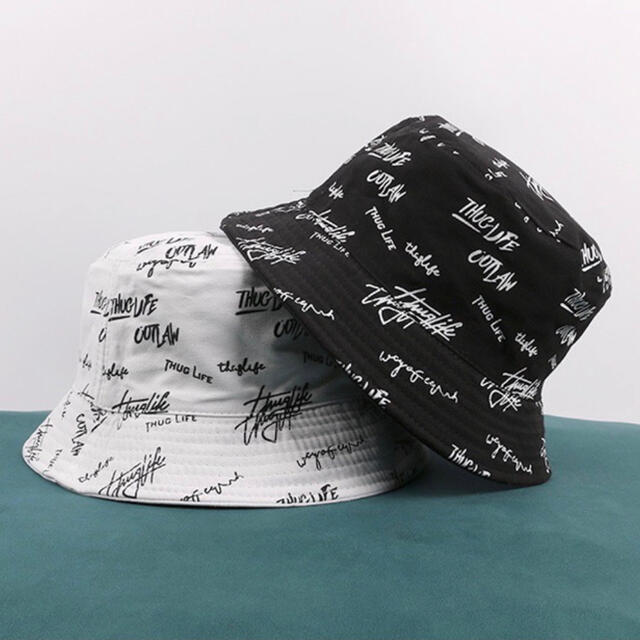 バケハ ファッション 韓国 バケットハット ストリート 白 オルチャン 帽子の通販 by Luna @ shop｜ラクマ