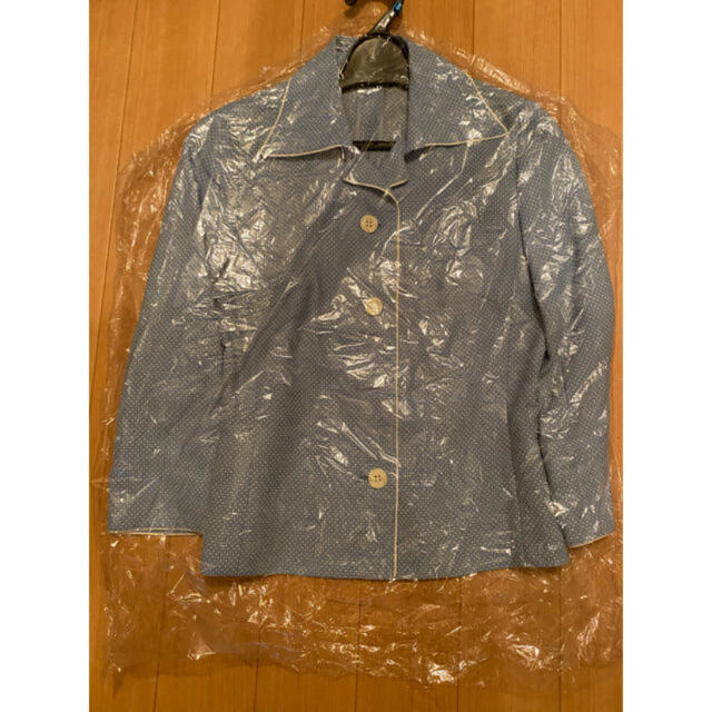 Le midi 水色　スーツ　事務服　上のみ　ジャケット レディースのフォーマル/ドレス(スーツ)の商品写真