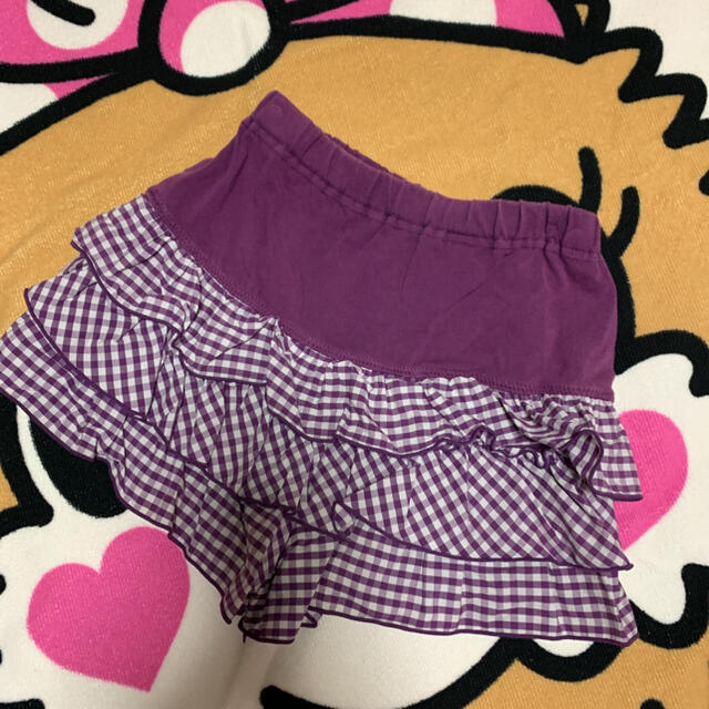 HusHush(ハッシュアッシュ)のHusHusH♡キュロット キッズ/ベビー/マタニティのキッズ服女の子用(90cm~)(スカート)の商品写真