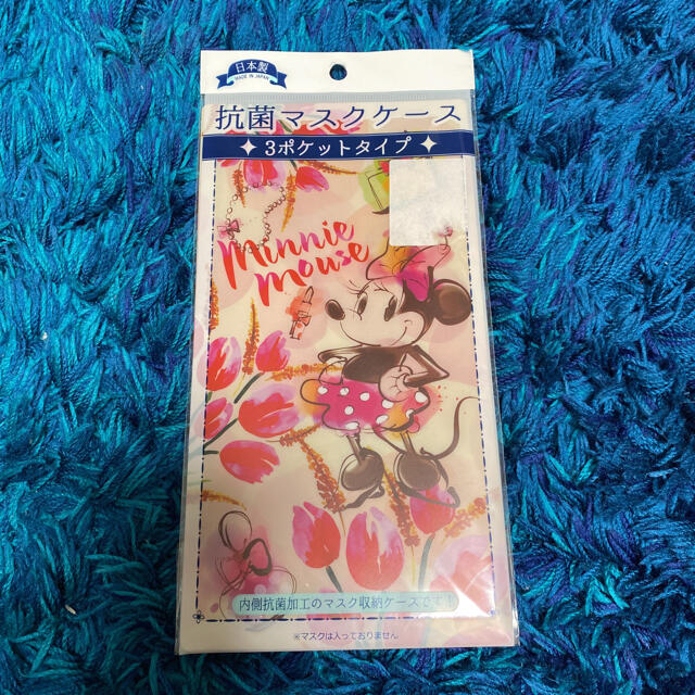 Disney(ディズニー)のミニー　マスクケース ハンドメイドのキッズ/ベビー(外出用品)の商品写真