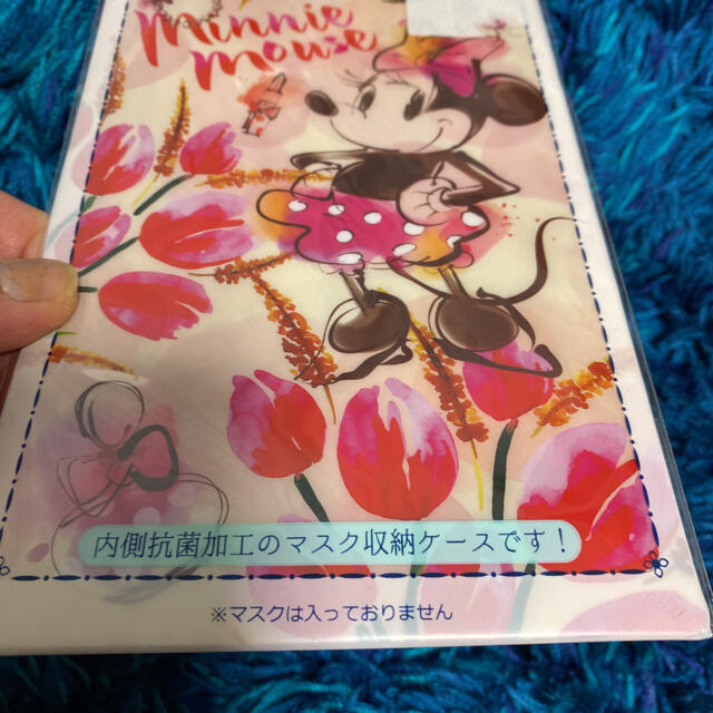 Disney(ディズニー)のミニー　マスクケース ハンドメイドのキッズ/ベビー(外出用品)の商品写真