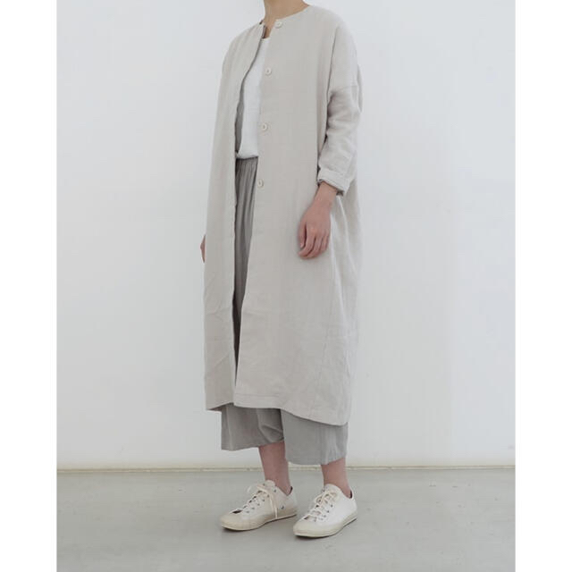 evameva＊raising linen coat＊レイジングリネンコート新品