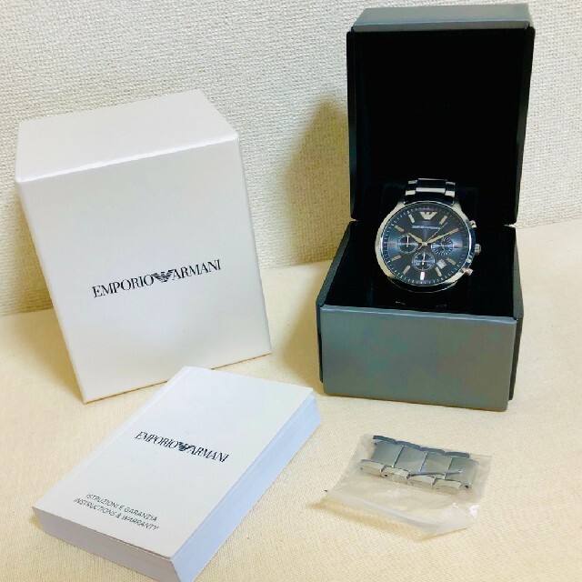 Emporio Armani(エンポリオアルマーニ)の株式会社辰有牙姫羅総業様　EMPORIO ARMANI 腕時計 AR-2434 メンズの時計(腕時計(アナログ))の商品写真