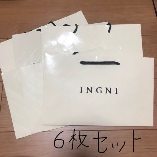 イング(INGNI)のINGNI イング　紙袋　6枚セット(ショップ袋)