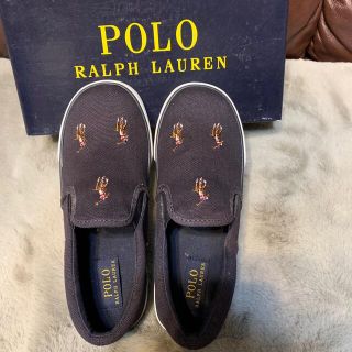 ポロラルフローレン(POLO RALPH LAUREN)のみゆきさん4/2までお取り置き　POLO スニーカー　21.9cm(スニーカー)