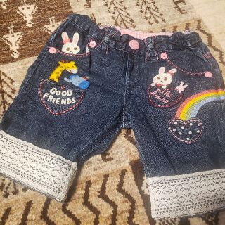 ミキハウス(mikihouse)のミキハウス ハーフパンツ 100 レインボー(パンツ/スパッツ)