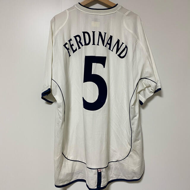 リオ・ファーディナンド　2002 ワールドカップ　イングランド代表　ユニフォーム