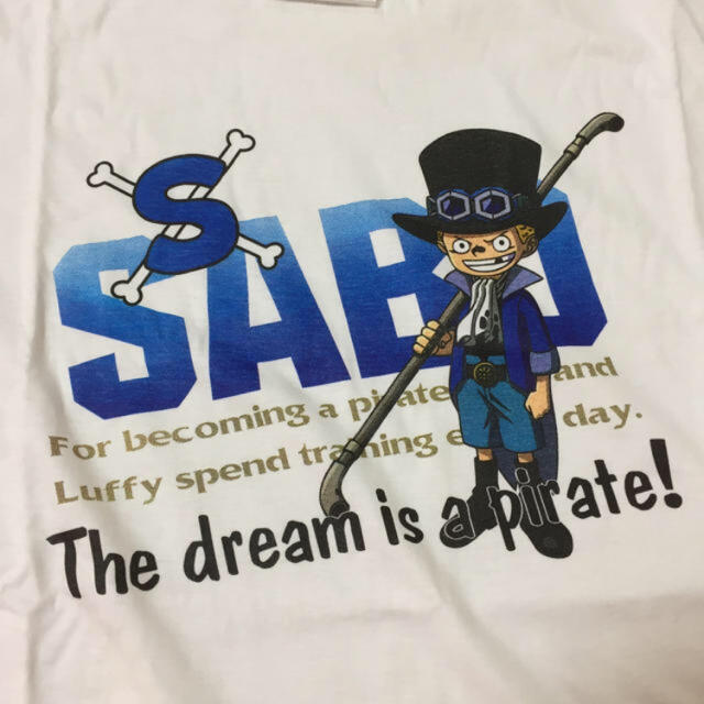 集英社(シュウエイシャ)のワンピース☆SABO Tシャツ☆M メンズのトップス(Tシャツ/カットソー(半袖/袖なし))の商品写真