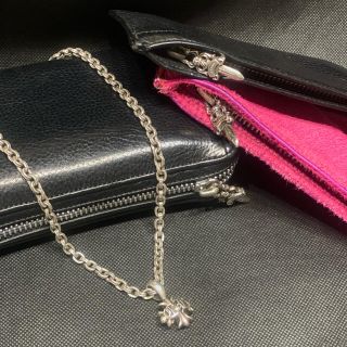 クロムハーツ(Chrome Hearts)のCHROME HEARTS ペーパーチェーン24inch CHプラスチャーム(ネックレス)