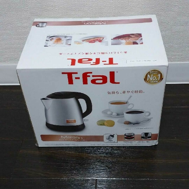 T-fal(ティファール)の新品 T-fal 電気ケトルMaison KI271DJP スマホ/家電/カメラの生活家電(電気ケトル)の商品写真