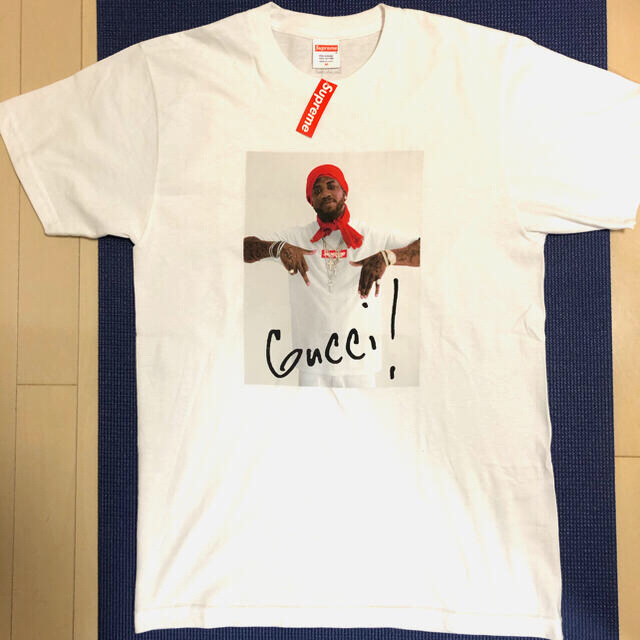 Supreme Gucci Mane Tee 白 M メンズのトップス(Tシャツ/カットソー(半袖/袖なし))の商品写真