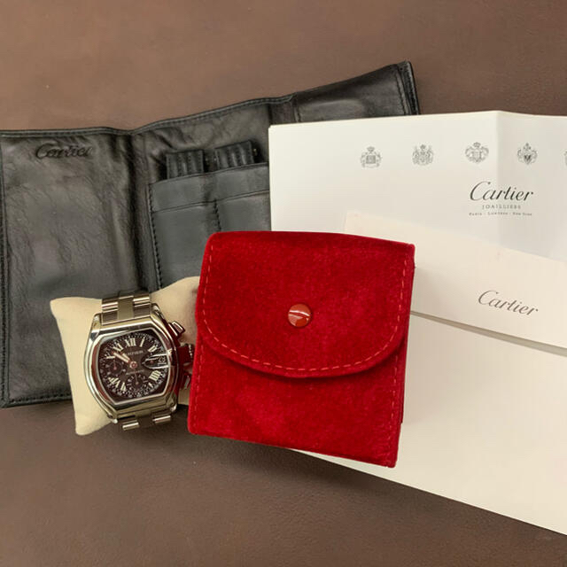 Cartier(カルティエ)のCartier/カルティエ　ロードスタークロノ クロノグラフ 自動巻 腕時計 メンズの時計(その他)の商品写真