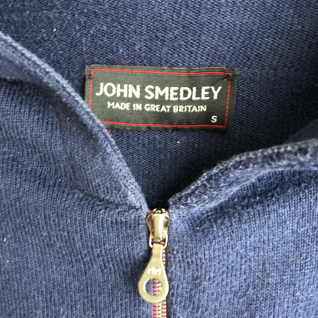 JOHN SMEDLEY 英国製　コットン　ニット　セーター　パーカー