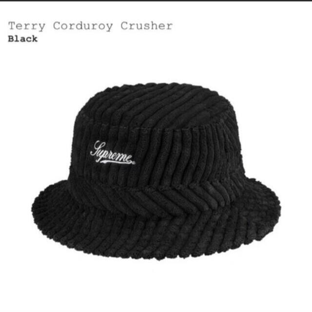 BlackSIZEsupreme Terry Corduroy Crusher  ブラック