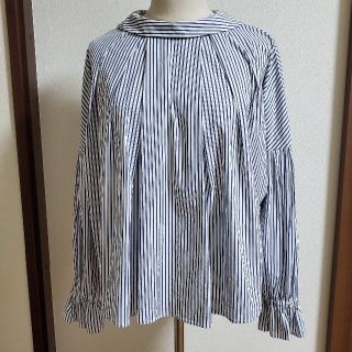 ルネ(René)のD様ご専用☆比較的美品☆Rene　ストライプブラウス(シャツ/ブラウス(長袖/七分))