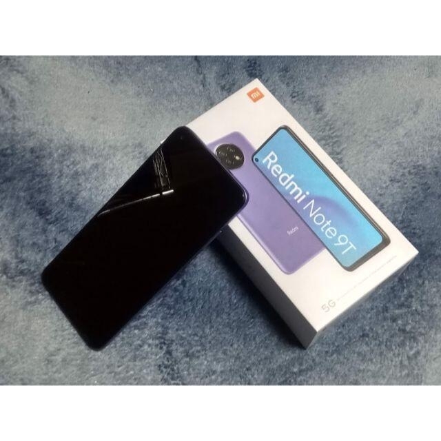 即日発送 SIMロック解除済み Softbank Redmi Note 9T 紫