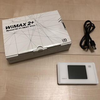 エヌイーシー(NEC)の［極美品］WiMAX 2+ Speed Wi-Fi NEXT WX05(その他)