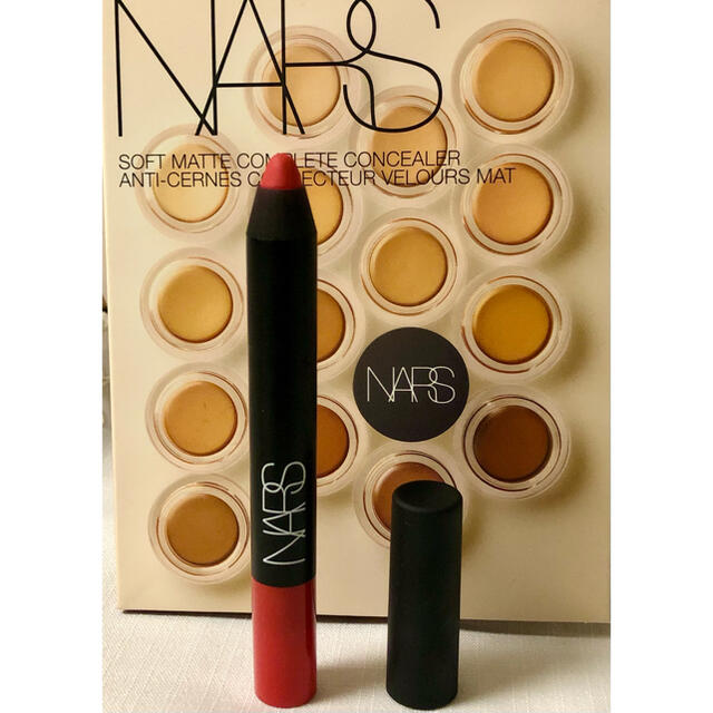 NARS(ナーズ)のNARS ベルベットマットリップペンシル 2489N ブライトピンクコーラル コスメ/美容のベースメイク/化粧品(口紅)の商品写真