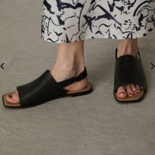 RIM.ARK Square toe covered sandal(サンダル)