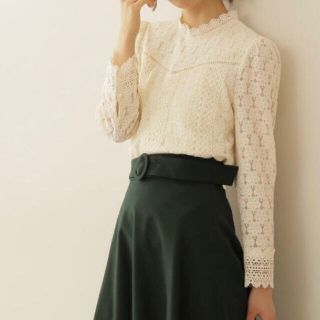 プロポーションボディドレッシング(PROPORTION BODY DRESSING)の【値下げ】レース♡ブラウス♡長袖♡(シャツ/ブラウス(長袖/七分))