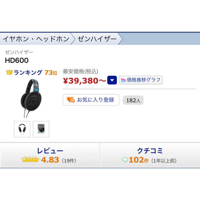 新品未開封 ゼンハイザー HD600