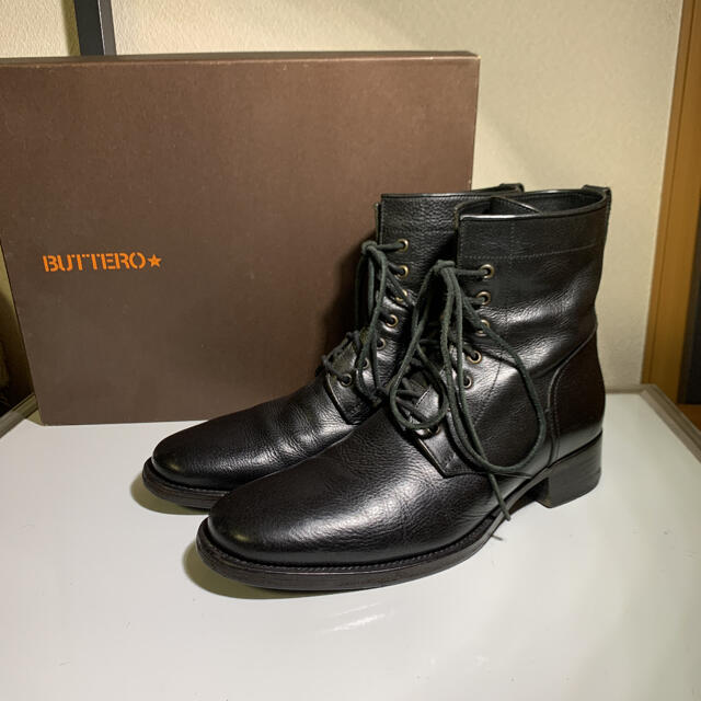 BUTTERO(ブッテロ)の美品　BUTTERO ブッテロ　レースアップブーツ   サイズ40 1/2 メンズの靴/シューズ(ブーツ)の商品写真